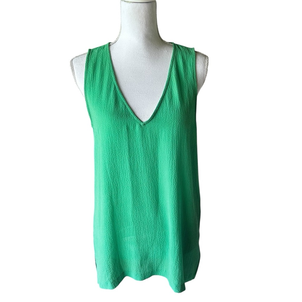 Seed Heritage Green Sleeveless Top